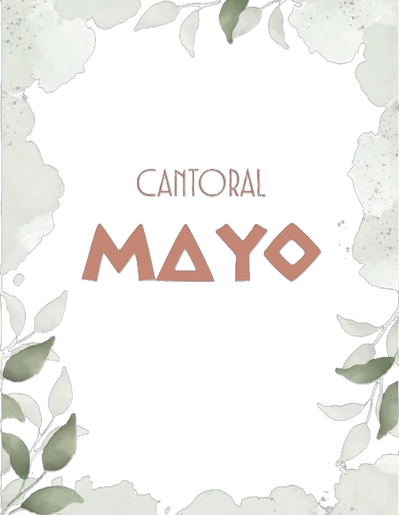 Portada Cantoral Mayo